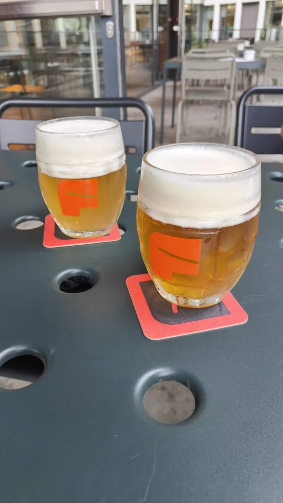 Szkło degustacyjne na barze